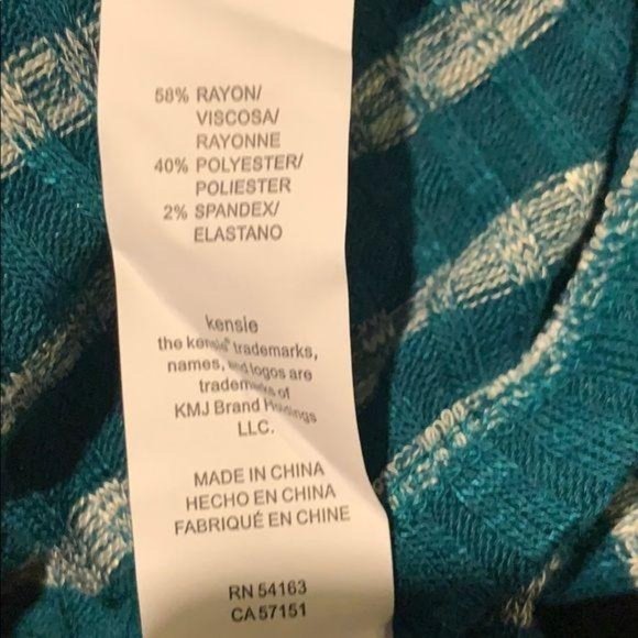 NWT Kensie Blue Womens Striped Sheath Casual Dress - Picture 6 of 6